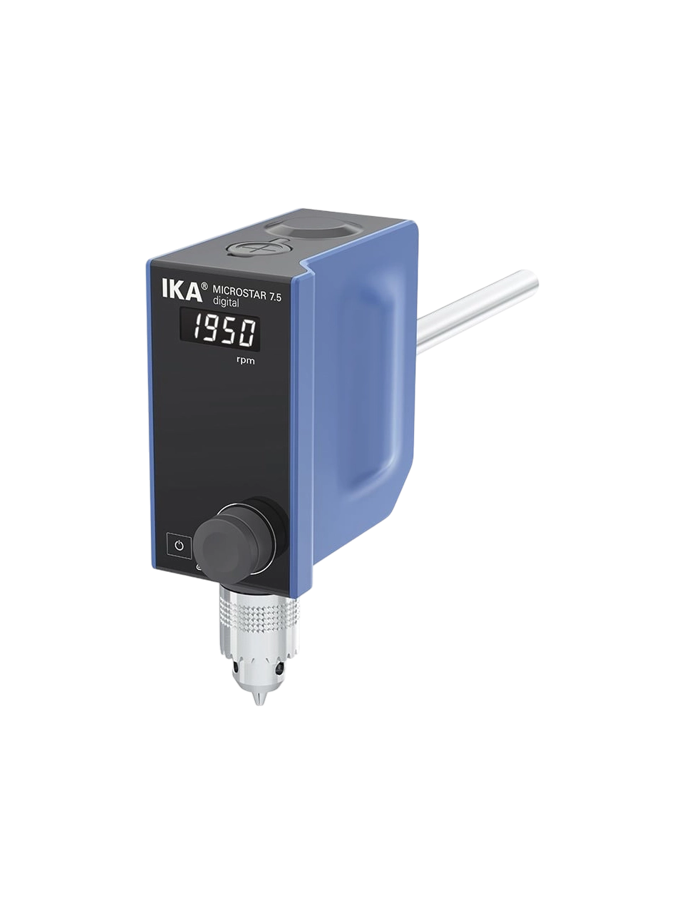 Mekanik Karıştırıcı, MICROSTAR 7.5 Digital, 0/50-2000 RPM, 5 L, 4000 mPas Maksimum Viskozite, 7,5 Ncm Tork, Zamanlayıcısız, LED Hız Göstergesi