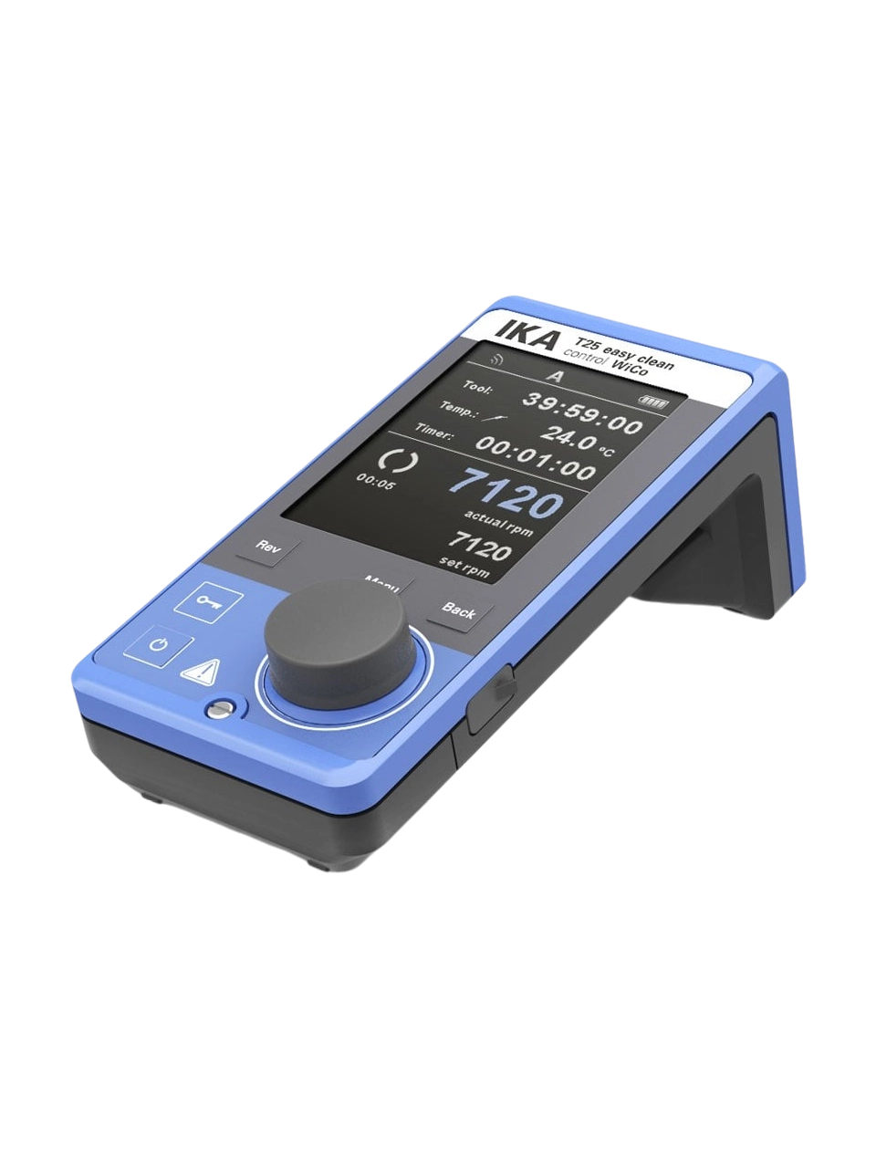 Uzaktan Kontrol Ünitesi, WiCo T 25 Easy Clean, Kablosuz, IKA T 25 Easy Clean Control Mekanik Homojenizatörler İçin, TFT Ekran