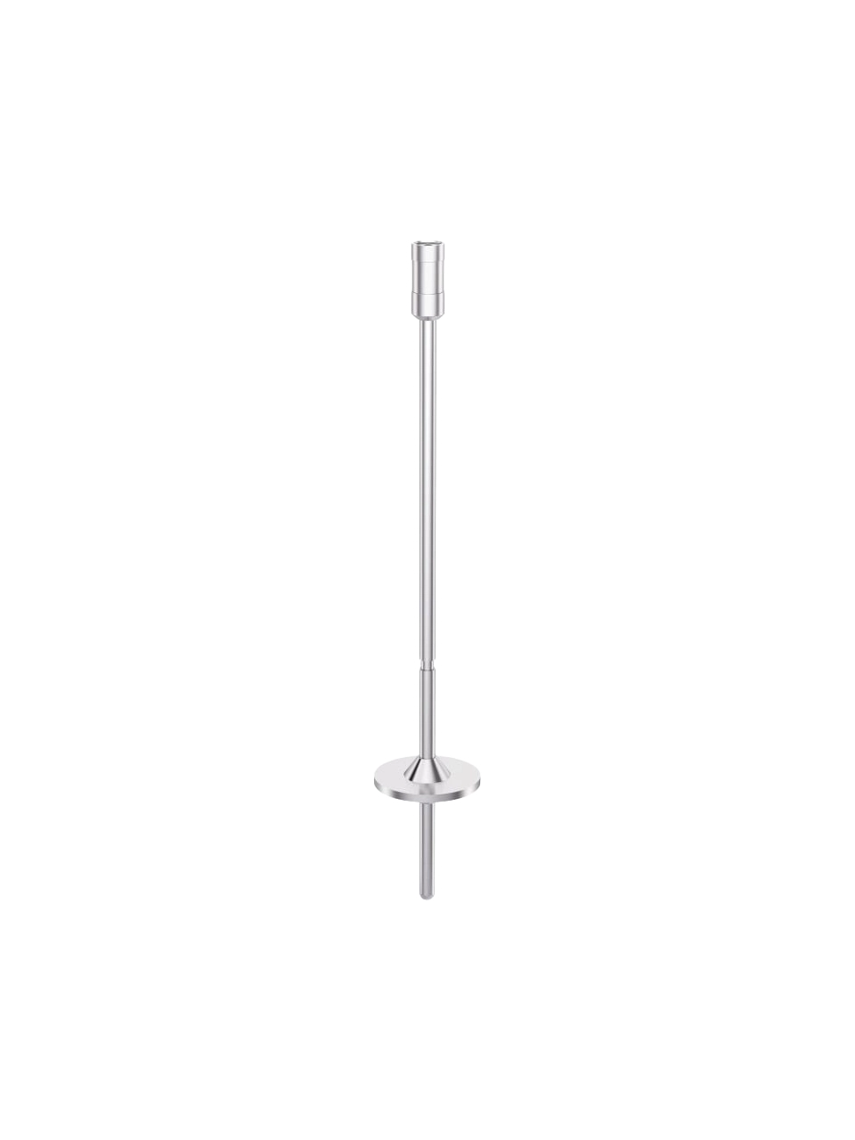 Viskozimetre Şaftı, SP-10, Paslanmaz Çelik, IKA ROTAVISC ve ROTATEMP Viskozimetreler İçin, Disk Geometri, 21,1 mm Çap, 133 mm Uzunluk