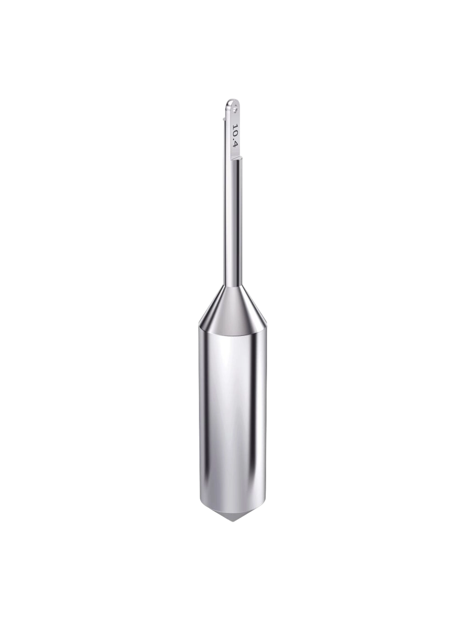 Viskozimetre Şaftı, VOL-SP-10.4, Paslanmaz Çelik, IKA ROTAVISC ve ROTATEMP Viskozimetreler İçin, Silindir Geometri, 11,8 mm Çap, 76,7 mm Uzunluk
