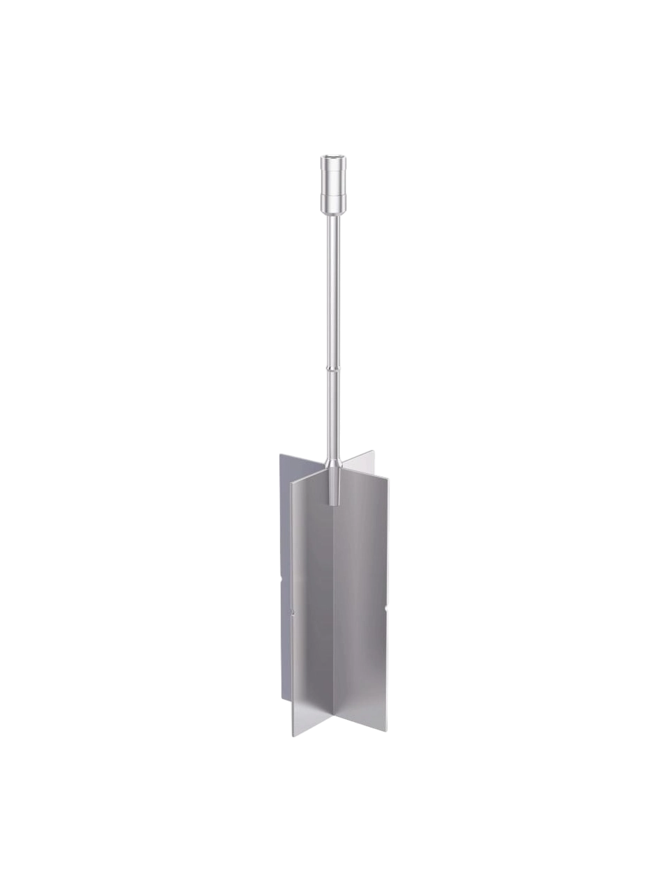 Viskozimetre Şaftı, VAN-SP-1, Paslanmaz Çelik, IKA ROTAVISC ve ROTATEMP Viskozimetreler İçin, Kanatlı Geometri, 34,4 mm Çap, 147,4 mm Uzunluk