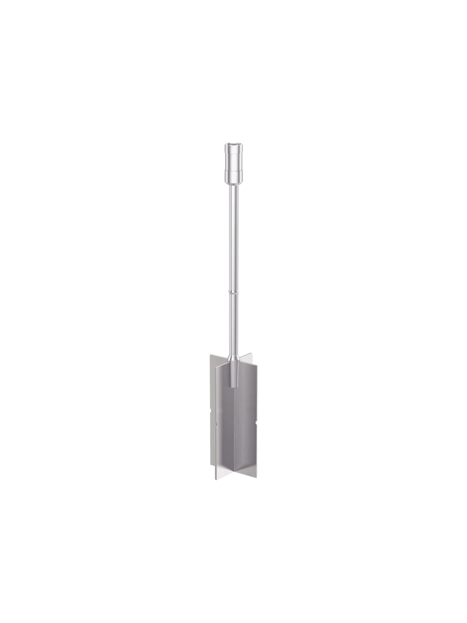 Viskozimetre Şaftı, VAN-SP-2, Paslanmaz Çelik, IKA ROTAVISC ve ROTATEMP Viskozimetreler İçin, Kanatlı Geometri, 21,7 mm Çap, 122 mm Uzunluk