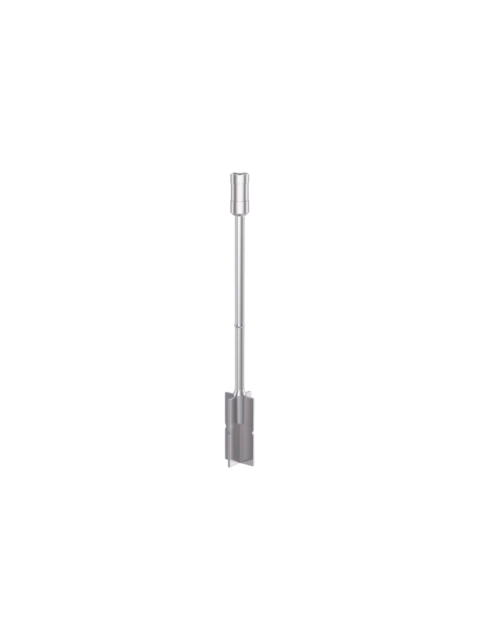 Viskozimetre Şaftı, VAN-SP-3, Paslanmaz Çelik, IKA ROTAVISC ve ROTATEMP Viskozimetreler İçin, Kanatlı Geometri, 12,7 mm Çap, 104 mm Uzunluk