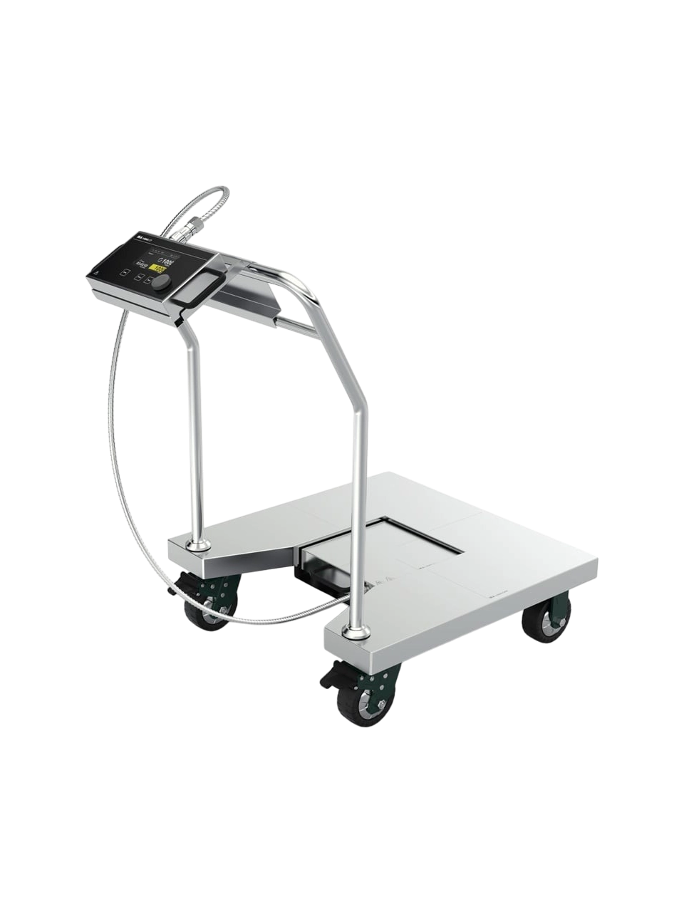 Taşıma Arabası ve Platformu, I-MAG Cart, Paslanmaz Çelik, IKA I-MAG Endüstriyel Kullanım Manyetik Karıştıcılar İçin, 700 x 970 x 995 mm Ebatlar, Maksimum 400 kg Yükleme