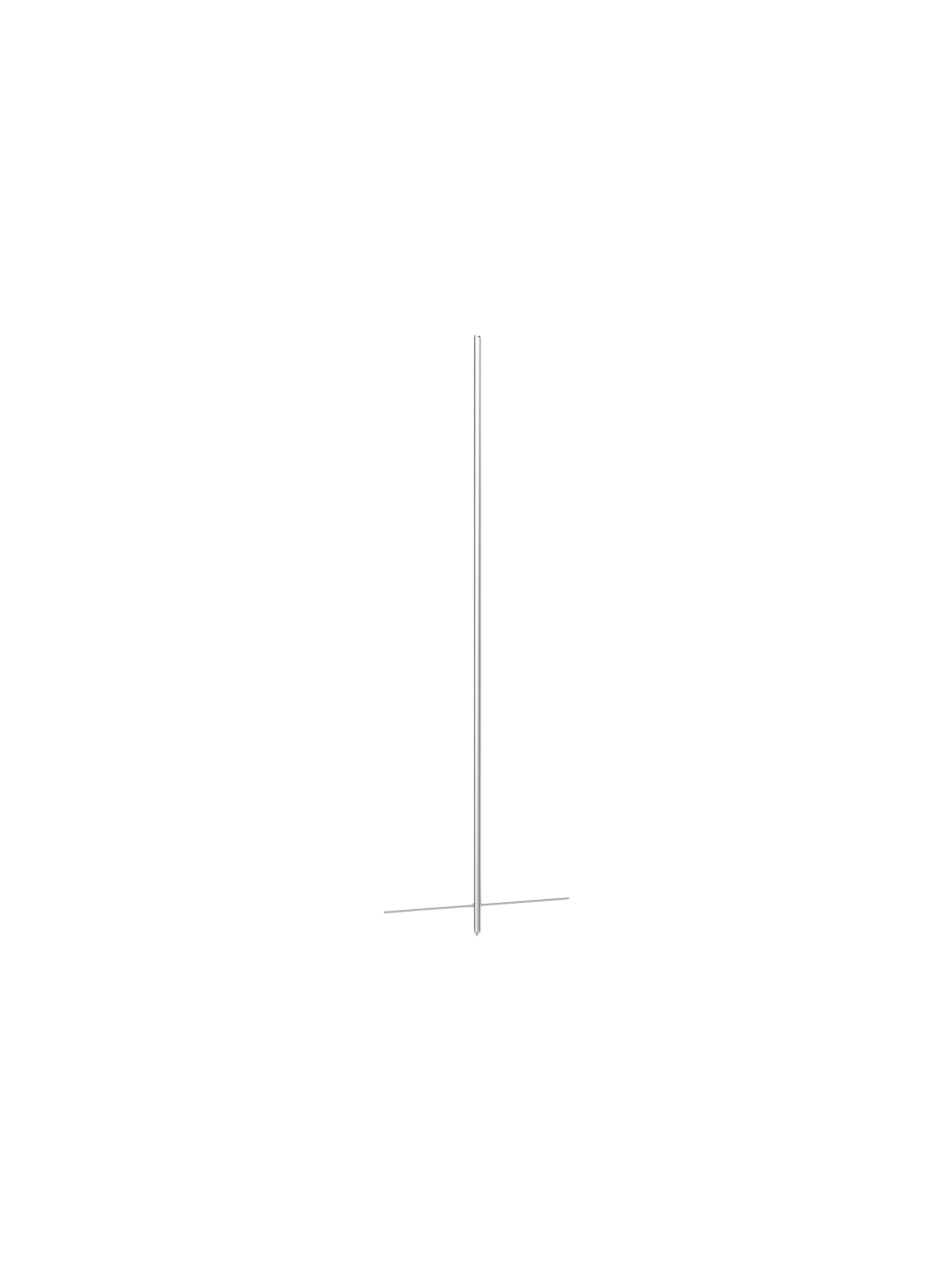Viskozimetre Şaftı, T-SP-2, Paslanmaz Çelik, IKA ROTAVISC HELI Viskozimetreler İçin, T-Bar Geometri, 36,4 mm Çap, 114,3 mm Uzunluk