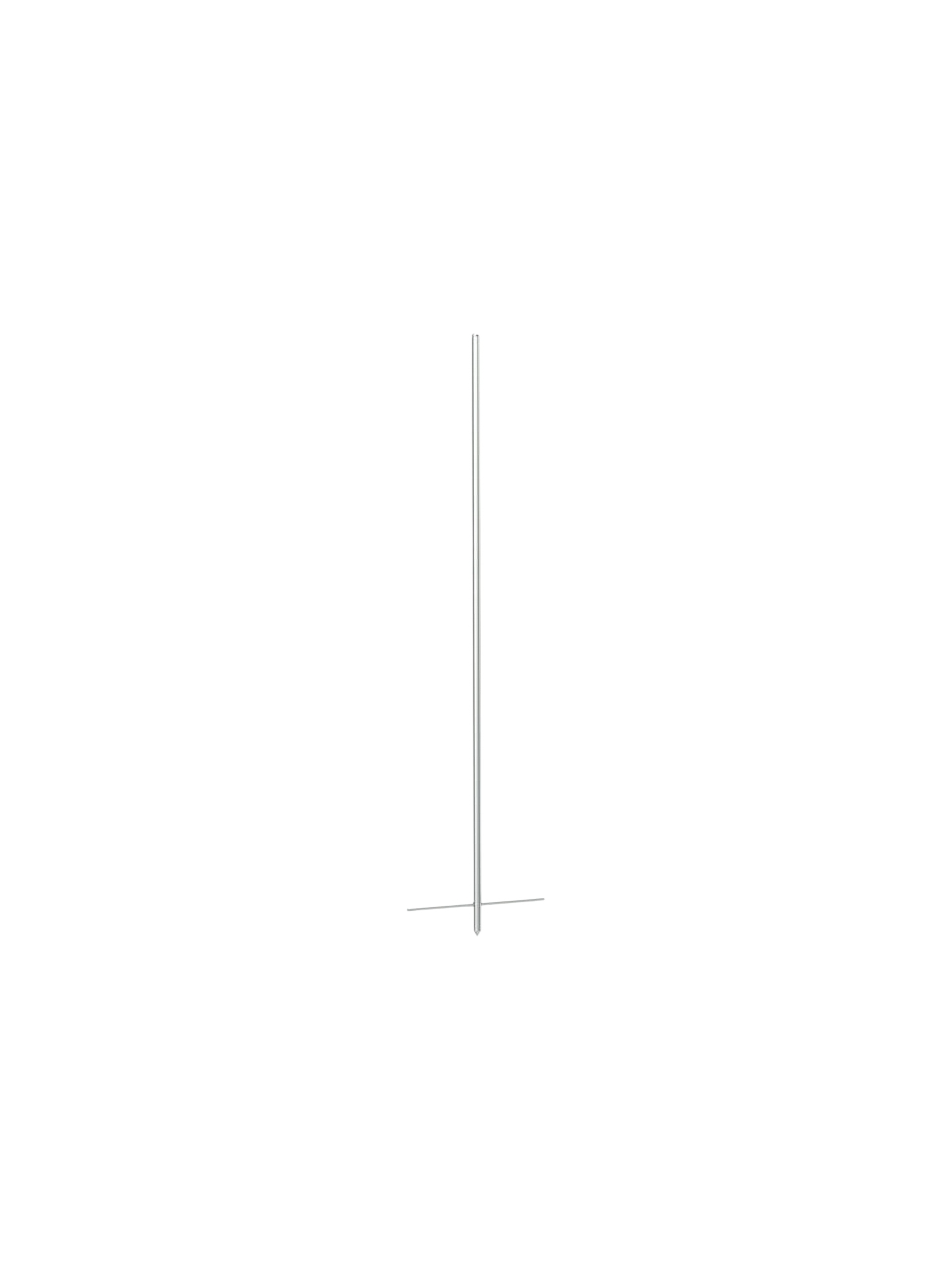 Viskozimetre Şaftı, T-SP-3, Paslanmaz Çelik, IKA ROTAVISC HELI Viskozimetreler İçin, T-Bar Geometri, 27,1 mm Çap, 114,3 mm Uzunluk