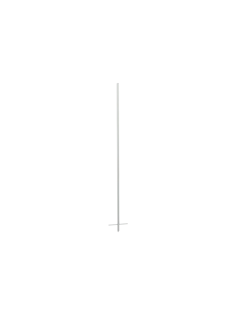 Viskozimetre Şaftı, T-SP-5, Paslanmaz Çelik, IKA ROTAVISC HELI Viskozimetreler İçin, T-Bar Geometri, 15,3 mm Çap, 114,3 mm Uzunluk