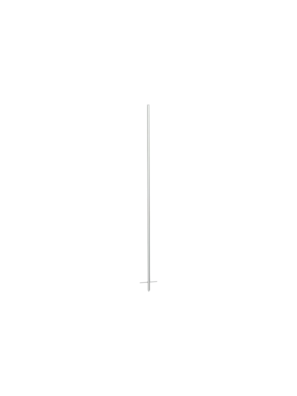 Viskozimetre Şaftı, T-SP-6, Paslanmaz Çelik, IKA ROTAVISC HELI Viskozimetreler İçin, T-Bar Geometri, 10,9 mm Çap, 114,3 mm Uzunluk