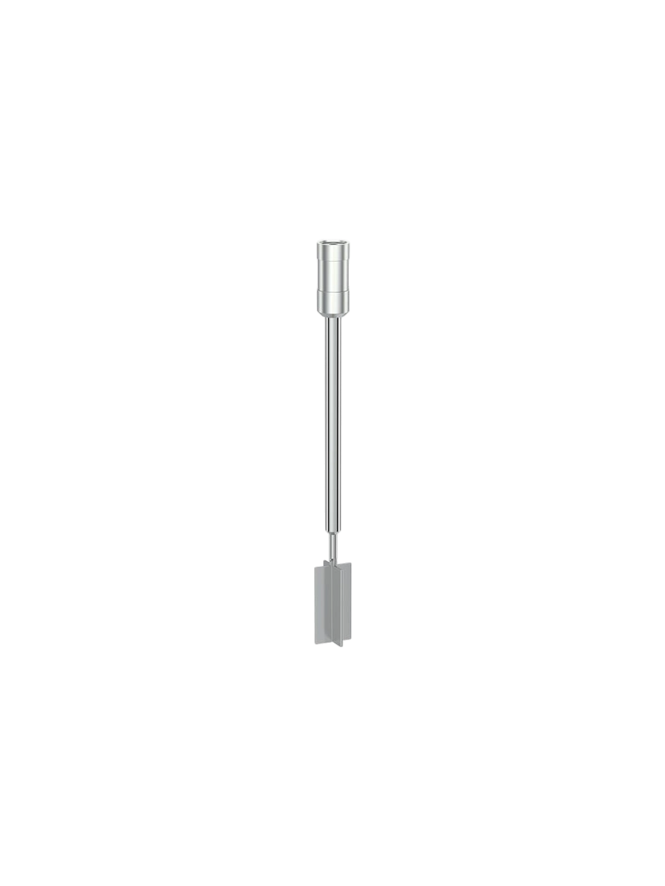 Viskozimetre Şaftı, VAN-SP-5, Paslanmaz Çelik, IKA ROTAVISC ve ROTATEMP Viskozimetreler İçin, Kanatlı Geometri, 8 mm Çap, 80,9 mm Uzunluk