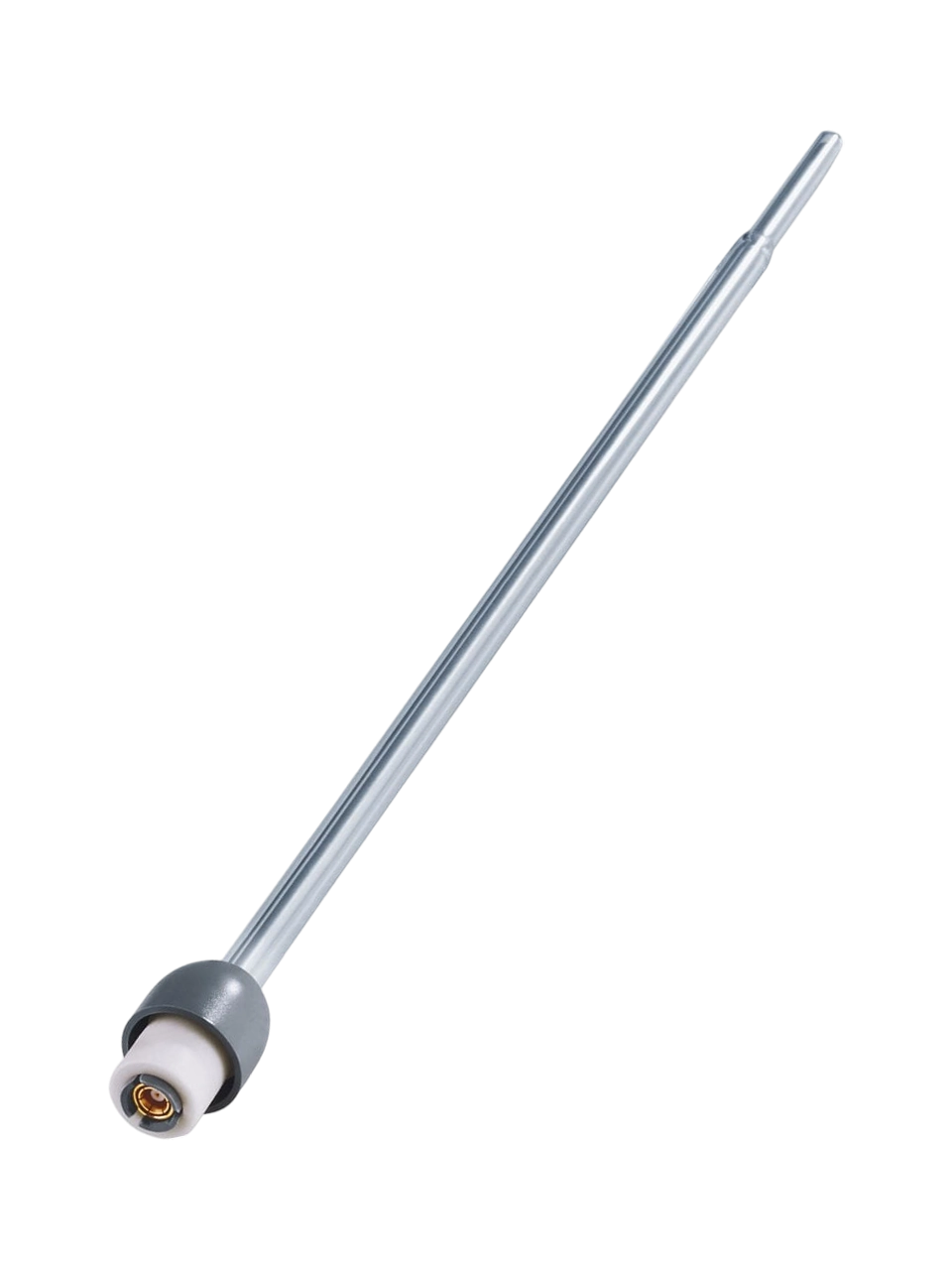 Sıcaklık Sensörü, H 66.51, Cam Kaplamalı Paslanmaz Çelik (-10…400°C), IKA ETS-D5/D6 Kontakt Termometreler İçin, 230 mm Daldırma Derinliği, 7 mm Çap