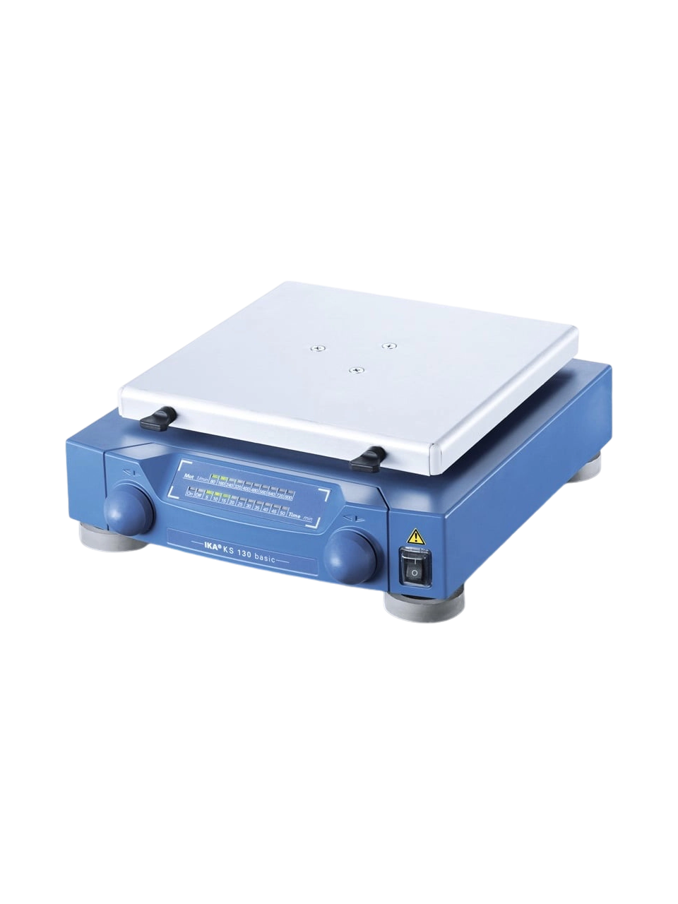 Orbital (Dairesel) Çalkalayıcı, KS 130 Basic, 0-800 RPM, Orbital, 4 mm Çalkalama Çapı, Zaman Ayarlı, LED Line Hız ve Zaman Göstergesi