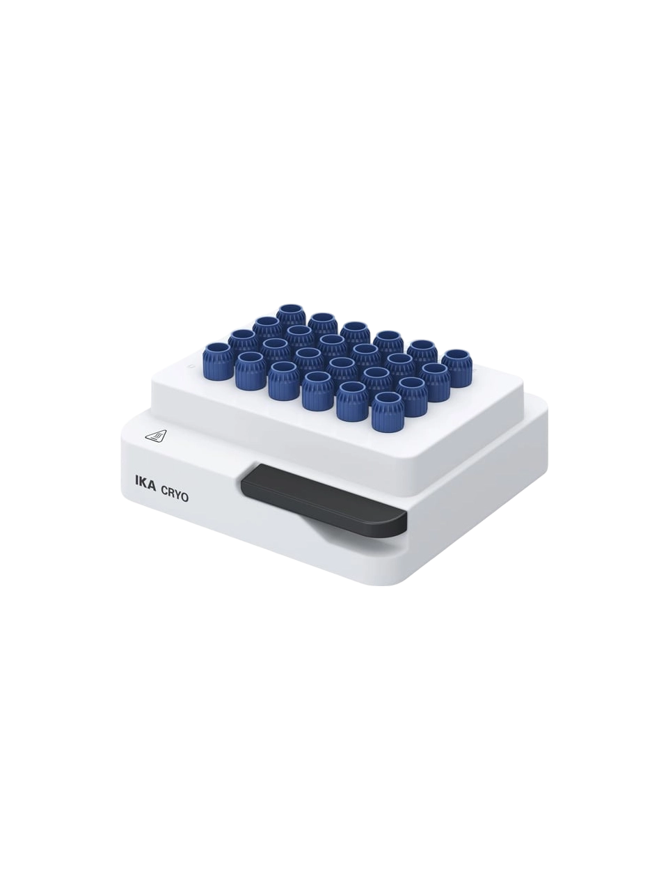 Tüp Tutucu Ek, MX Cryo, IKA MATRIX Delta Plus ve Orbital Delta Plus Termal Çalkalayıcılar İçin, 141 x 50 x 150 mm Ebatlar, 24 Adet 1,5-2 ml Hacim ve 12 mm Çaplı Cryo Tüp Kapasitesi
