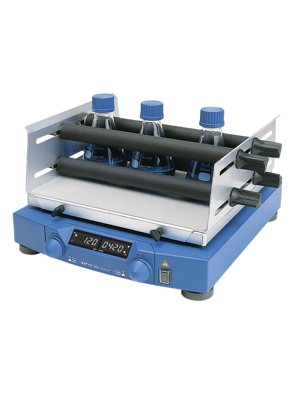 Orbital (Dairesel) Çalkalayıcı, HS 260 Control, 0-300 RPM, Karşılıklı, 20 mm Çalkalama Çapı, Zaman Ayarlı, Son Nokta Konumlandırma Fonksiyonu, LED Hız ve Zaman Göstergesi