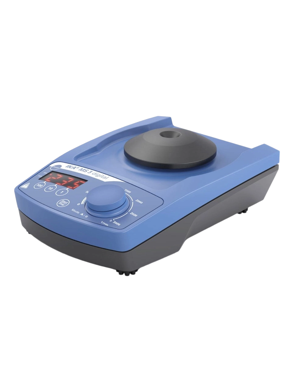 Vorteks Karıştırıcı, MS 3 Digital, 1300-3000 RPM, Orbital, 4,5 mm Çalkalama Çapı, Zaman Ayarlı, Skalalı Hız ve LED Zaman Göstergesi