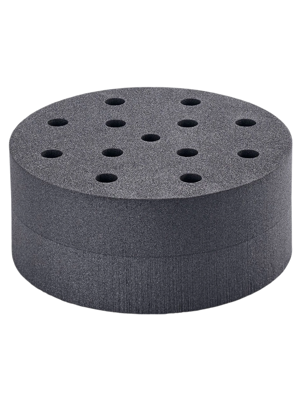 Tüp Tutucu Ek, VG 3.33, IKA Vortex 2/3 Serisi Vorteks Karıştırıcılarda VG 3.3 Universal Ek İle Kullanım İçin, 12 Adet 12 mm Çaplı Reaktif Şişesi Kapasitesi