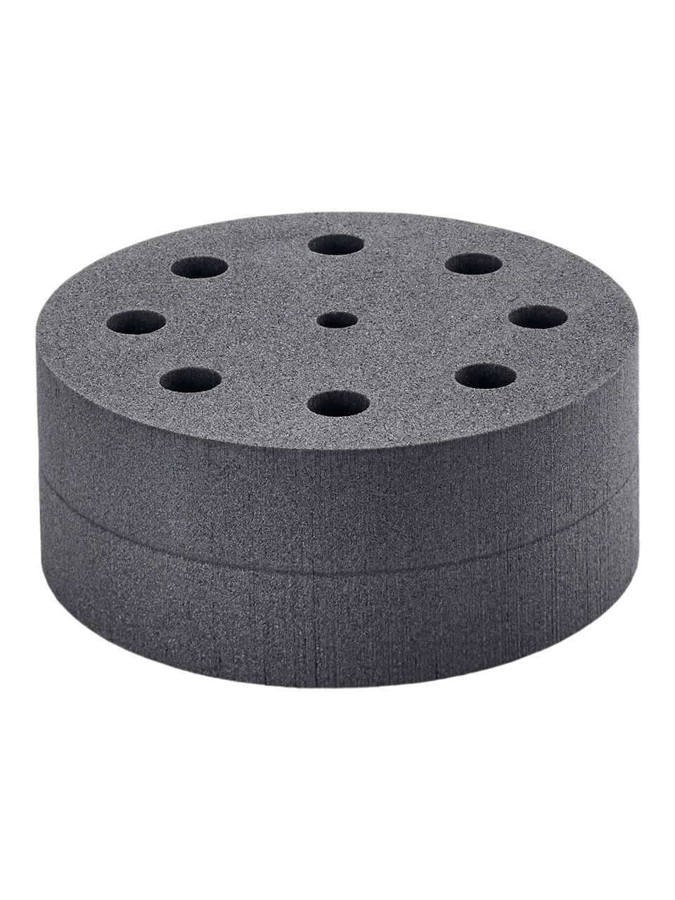 Tüp Tutucu Ek, VG 3.34, IKA Vortex 2/3 Serisi Vorteks Karıştırıcılarda VG 3.3 Universal Ek İle Kullanım İçin, 8 Adet 16 mm Çaplı Reaktif Şişesi Kapasitesi