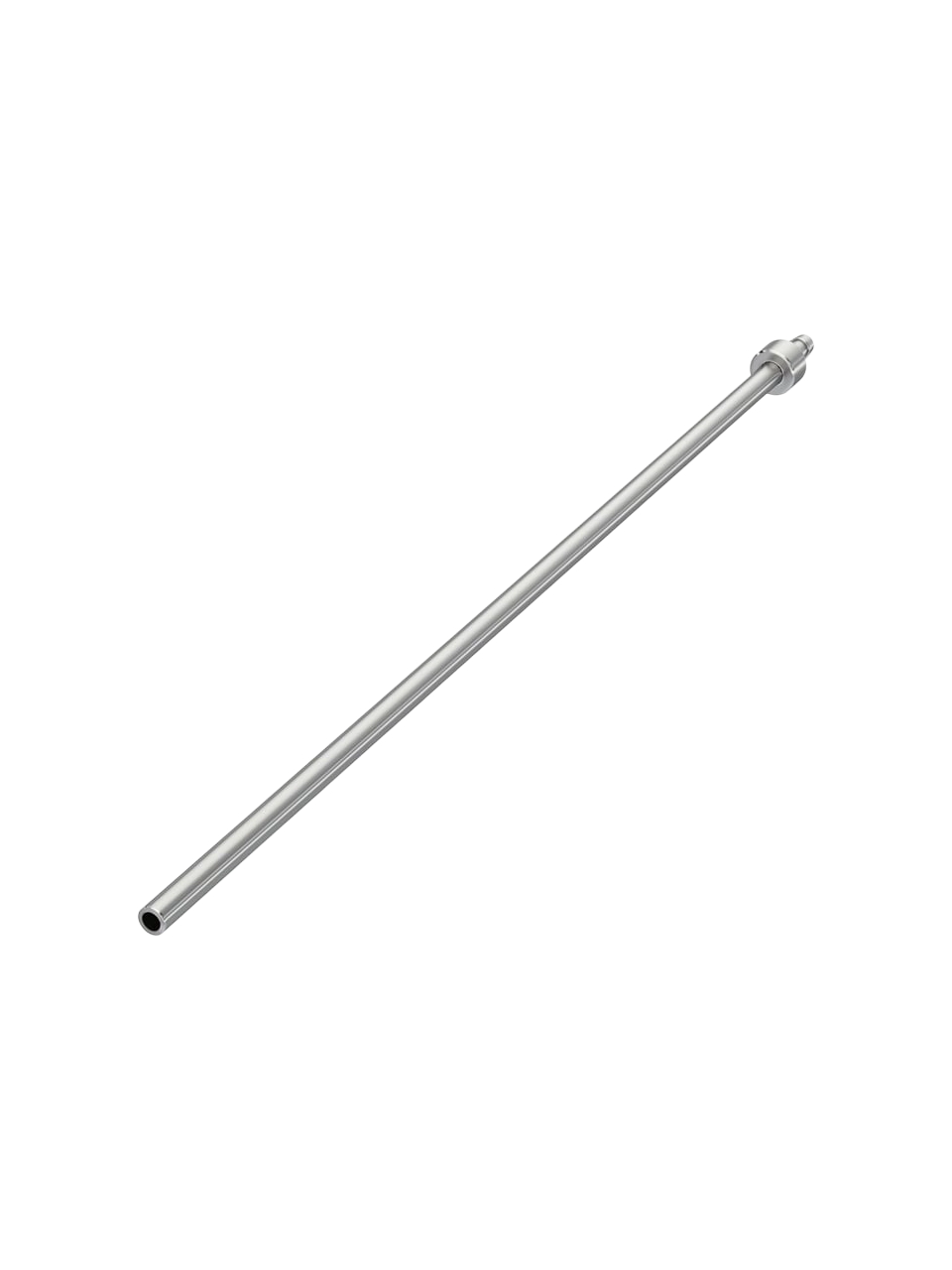 Harvest Pipe, HA.hp.s.0.5, Stainless Steel, Straight, to Guide Liquid out of IKA 0,5 L Bioreactor Vessels, 166 mm Length