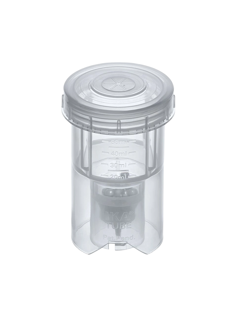 Bilyalı Öğütme Tüpü, BMT-50-S-M-Gamma, P.P, Paslanmaz Çelik Bilyalı, IKA ULTRA-TURRAX® Tube Drive/Drive Control İçin, Steril, 48 mm Çap, 50 ml Hacim, 10 adet/paket