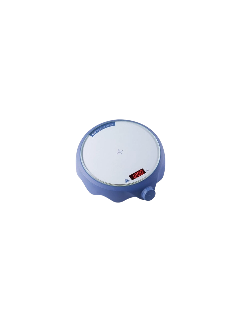 Manyetik Karıştırıcı, Big Squid White, 160 mm Cam Plaka, 0-2500 RPM, Isıtıcısız, Tek Pozisyonlu, 1,5 L, Zamanlayıcısız, LED Ekran