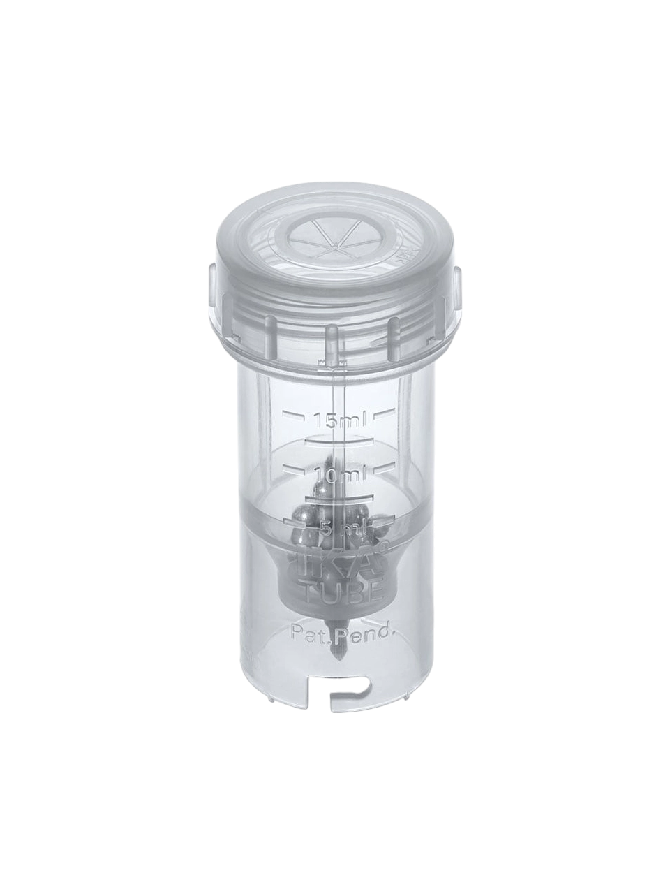 Bilyalı Öğütme Tüpü, BMT-20-S-M-Gamma, P.P, Paslanmaz Çelik Bilyalı, IKA ULTRA-TURRAX® Tube Drive/Drive Control İçin, Steril, 29 mm Çap, 20 ml Hacim, 20 adet/paket