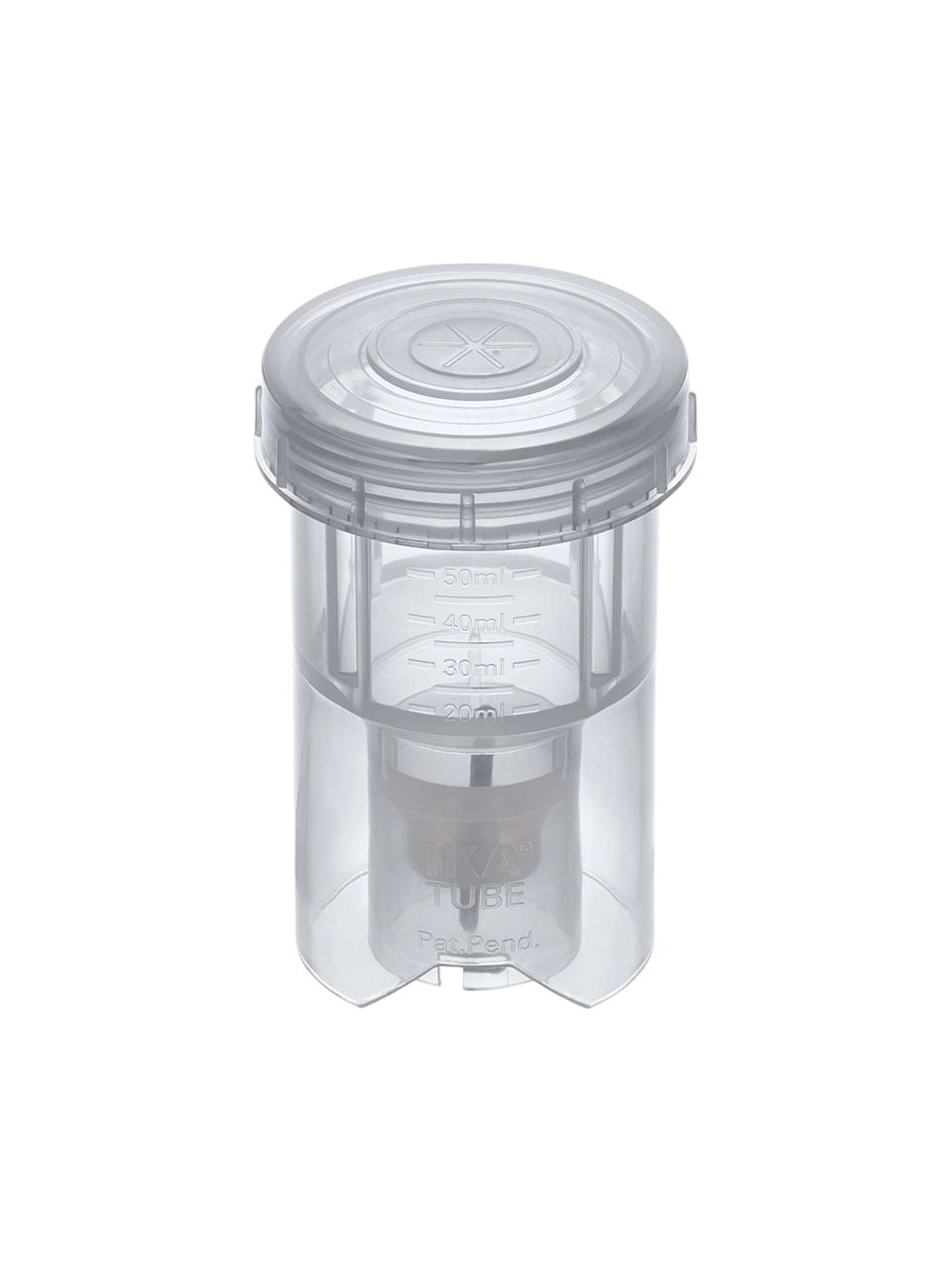 Karıştırma Tüpü, ST-50-M-Gamma, P.P, PEEK Döndürme Çubuğu, IKA ULTRA-TURRAX® Tube Drive/Drive Control İçin, Steril, 48 mm Çap, 50 ml Hacim, 10 adet/paket