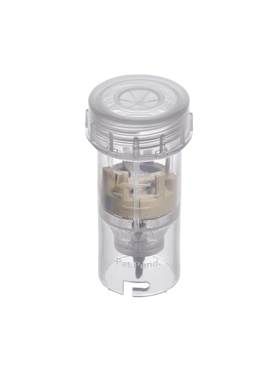 Dispersiyon Tüpü, DT-20, P.P, PEEK + PTFE Dispersiyon Ünitesi, IKA ULTRA-TURRAX® Tube Drive/Drive Control İçin, Non-Steril, 29 mm Çap, 20 ml Hacim, 25 adet/paket