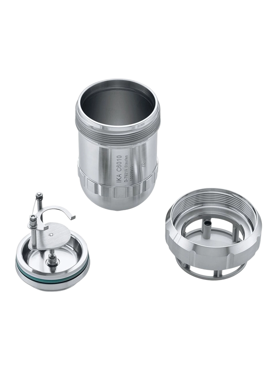 Decomposition Vessel, C 6010, Standard Stainless Steel, for IKA C 6000 Bomb Calorimeters, 230 bar Maximum Pressure, 260 ml Useable Volume