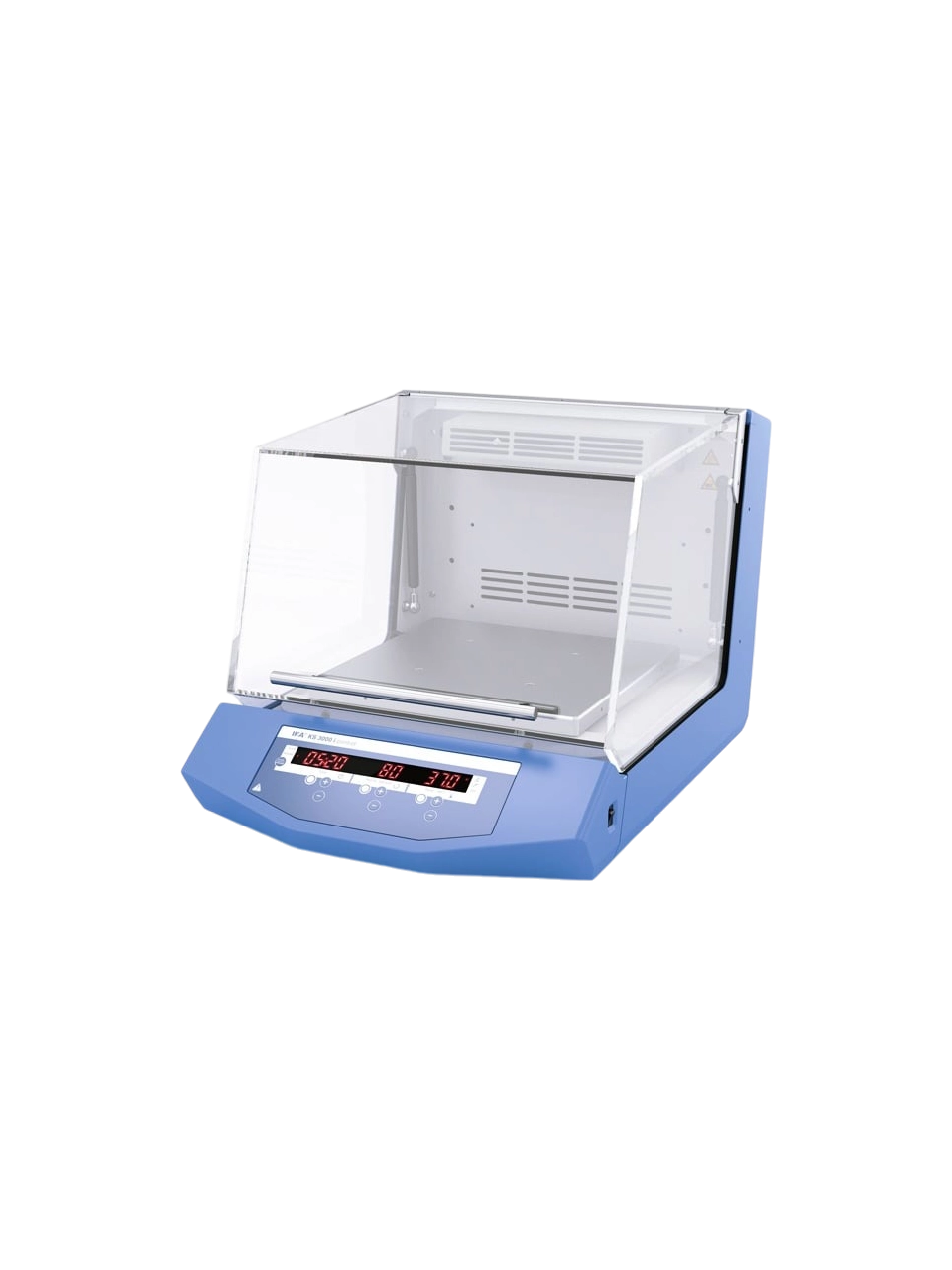 İnkübatör (Bakteriyolojik Etüv), KS 3000 i Control, Orbital Çalkalamalı, 10-500 RPM, Ortam Sıcaklığı +5°C-80°C, Zaman Ayarlı, LED Ekran, 50 L Hacim