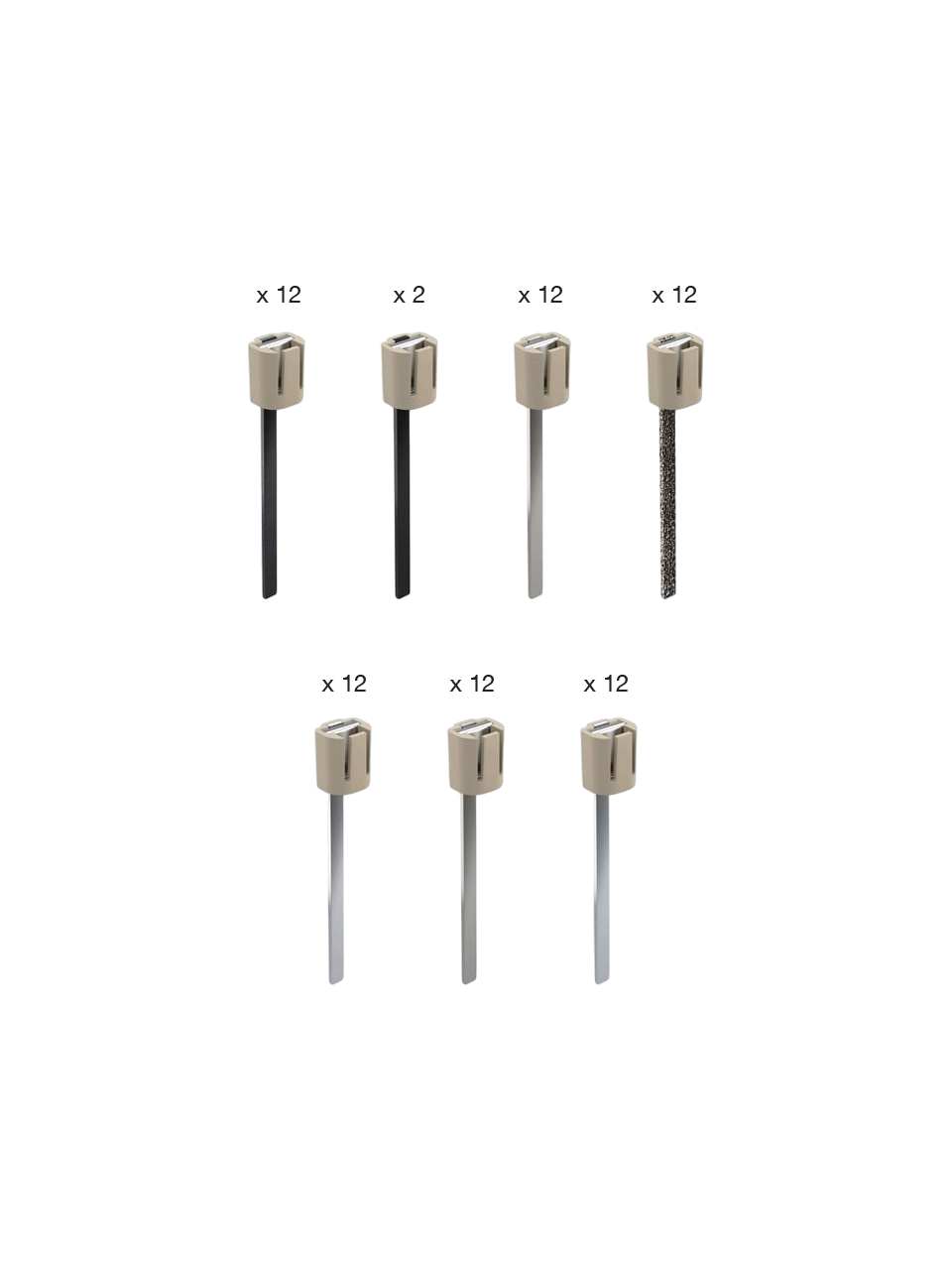 Electrosynthesis Micro Electrode Set, ElectraSyn 2.0 Micro Electrode Starter Kit, for IKA ElectraSyn 2.0 Electrosynthesis and Voltammetry Systems, 74 pcs/set