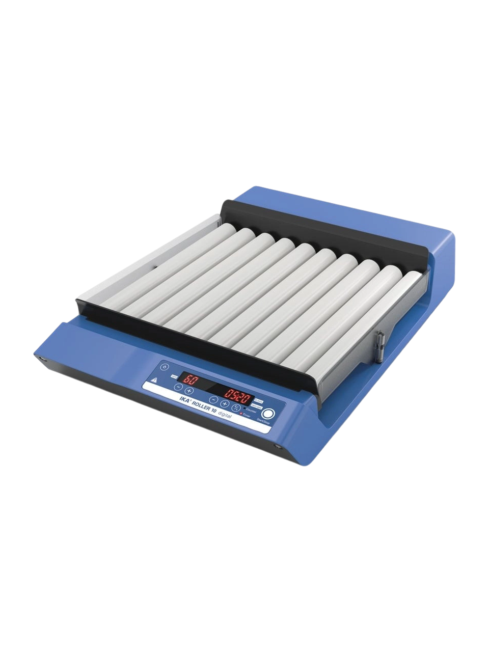 Yuvarlamalı Çalkalayıcı, ROLLER 10 Digital, 0-80 RPM, Zaman Ayarlı, LED Hız ve Zaman Göstergesi