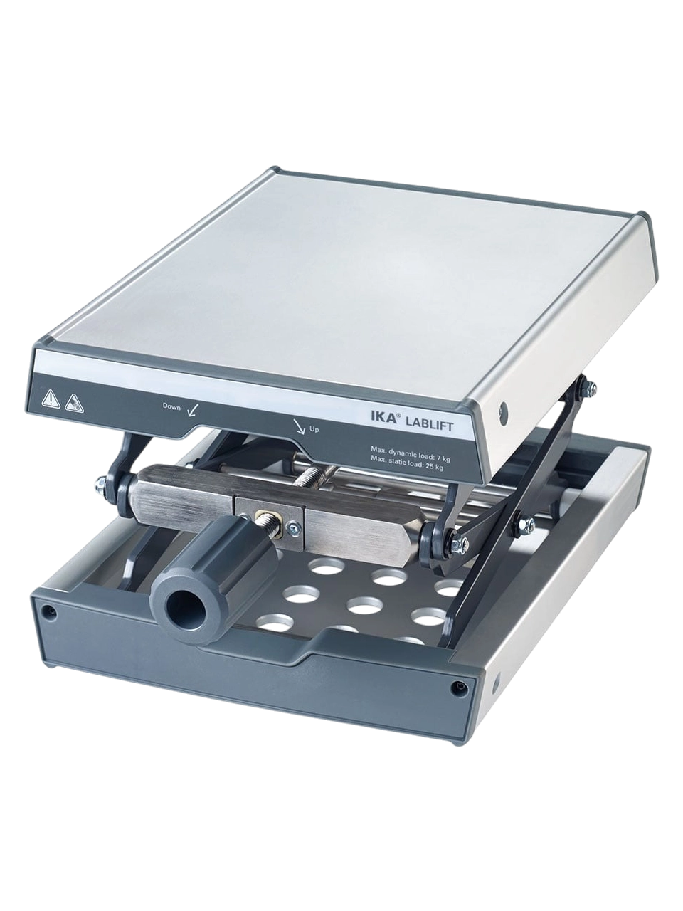 Laboratuvar Krikosu, LABLIFT M, 70-300 mm Çalışma Yüksekliği, 7 kg Dinamik ve 15 kg Statik Yükleme Kapasitesi, 170 x 230 mm Taban Ebatları