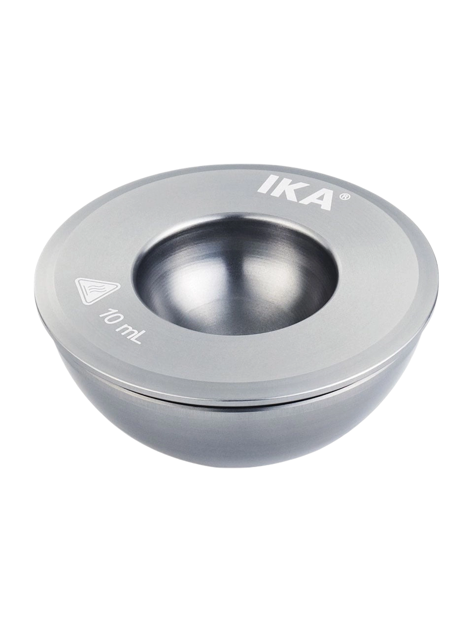 Isıtma Bloğu Adaptörü, H 135.201, Alüminyum Eloksal, IKA H 135.2x Serisi Kuru Isıtma Blokları İçin, Tek Yuvalı, 10 ml Şişe Kapasiteli, 69x31,5 mm, Yuvarlak Tabanlı