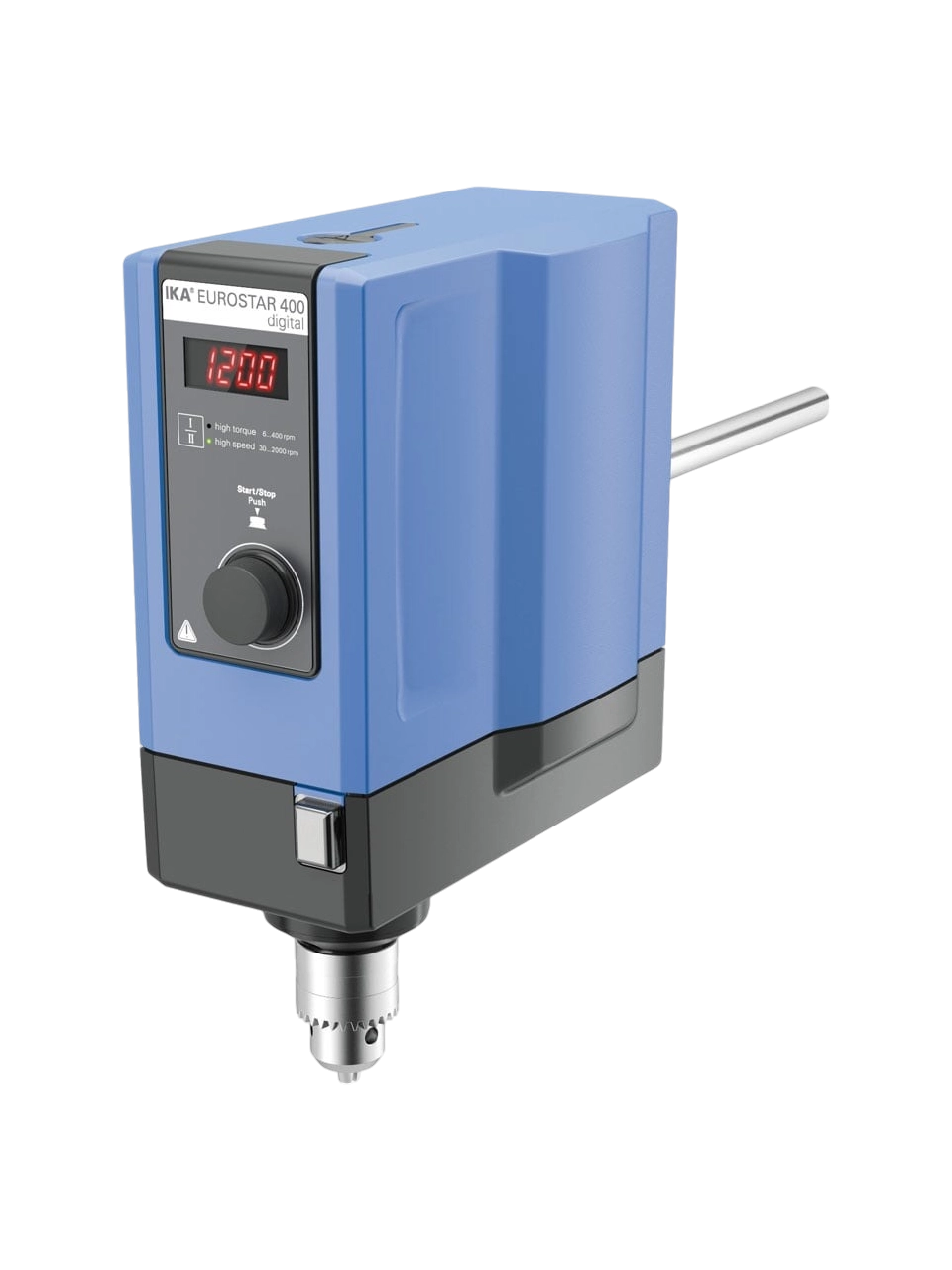 Mekanik Karıştırıcı, EUROSTAR 400 Digital, 0/6-2000 RPM, 150 L, 100000 mPas Maksimum Viskozite, 400 Ncm Tork, Zamanlayıcısız, LED Hız Göstergesi