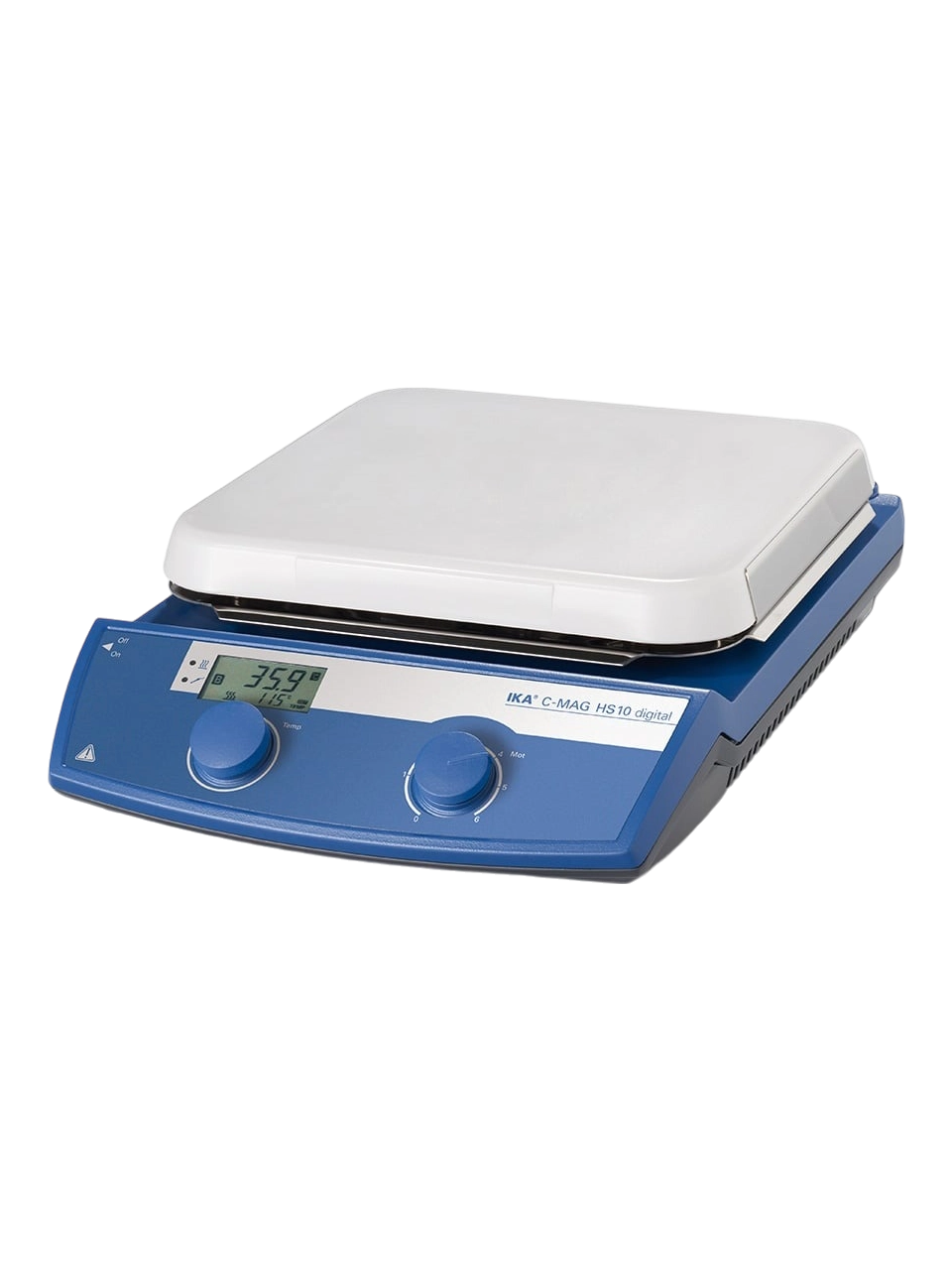 Manyetik Karıştırıcı, C-MAG HS 10 Digital, 260x260 mm Seramik Plaka, 100-1500 RPM, Isıtıcılı (500°C), PT1000 Sıcaklık Sensörü, Tek Pozisyonlu, 15 L, Zamanlayıcısız, LCD Ekran