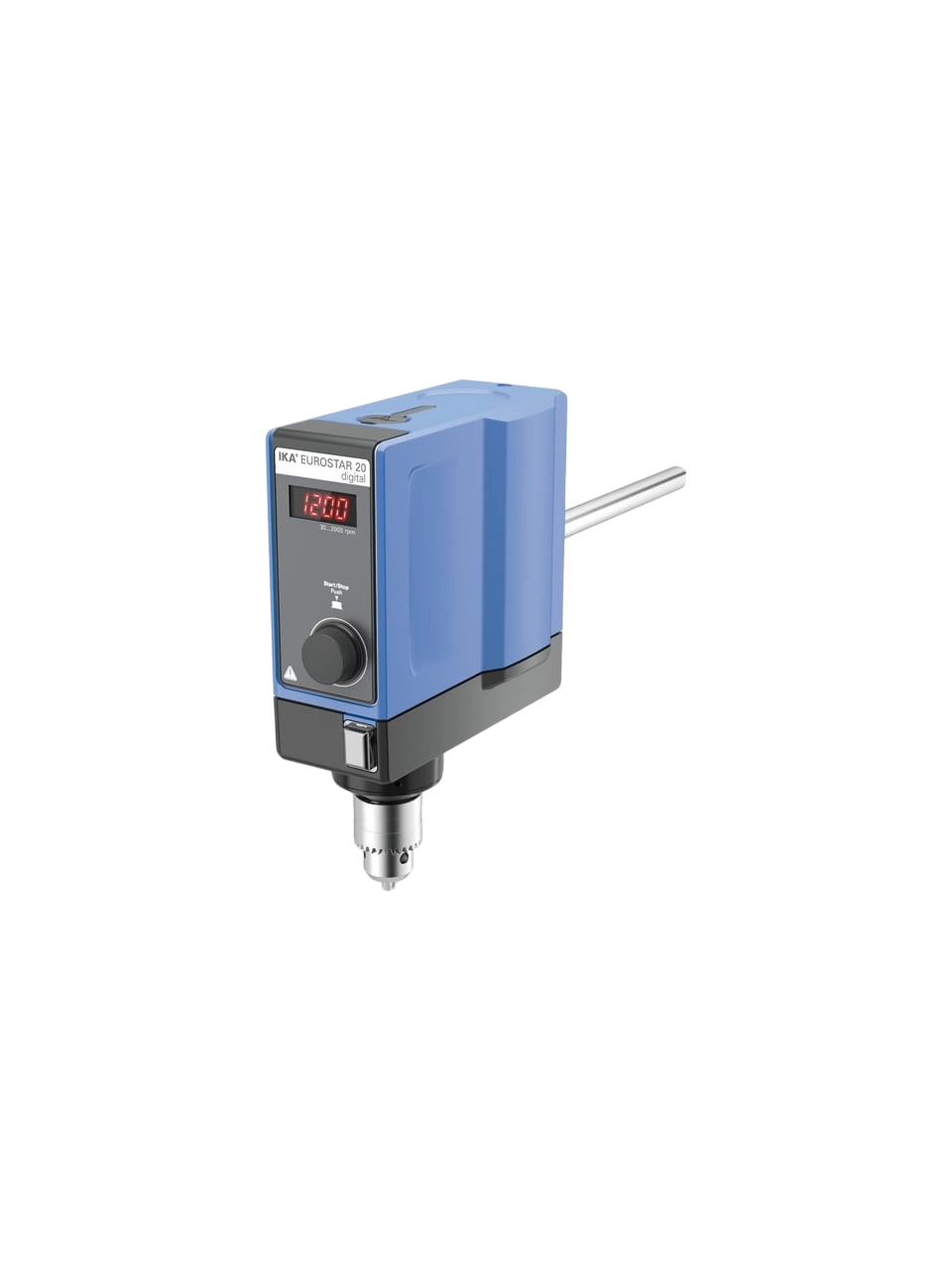 Mekanik Karıştırıcı, EUROSTAR 20 Digital, 0/30-2000 RPM, 15 L, 10000 mPas Maksimum Viskozite, 20 Ncm Tork, Zamanlayıcısız, LED Hız Göstergesi