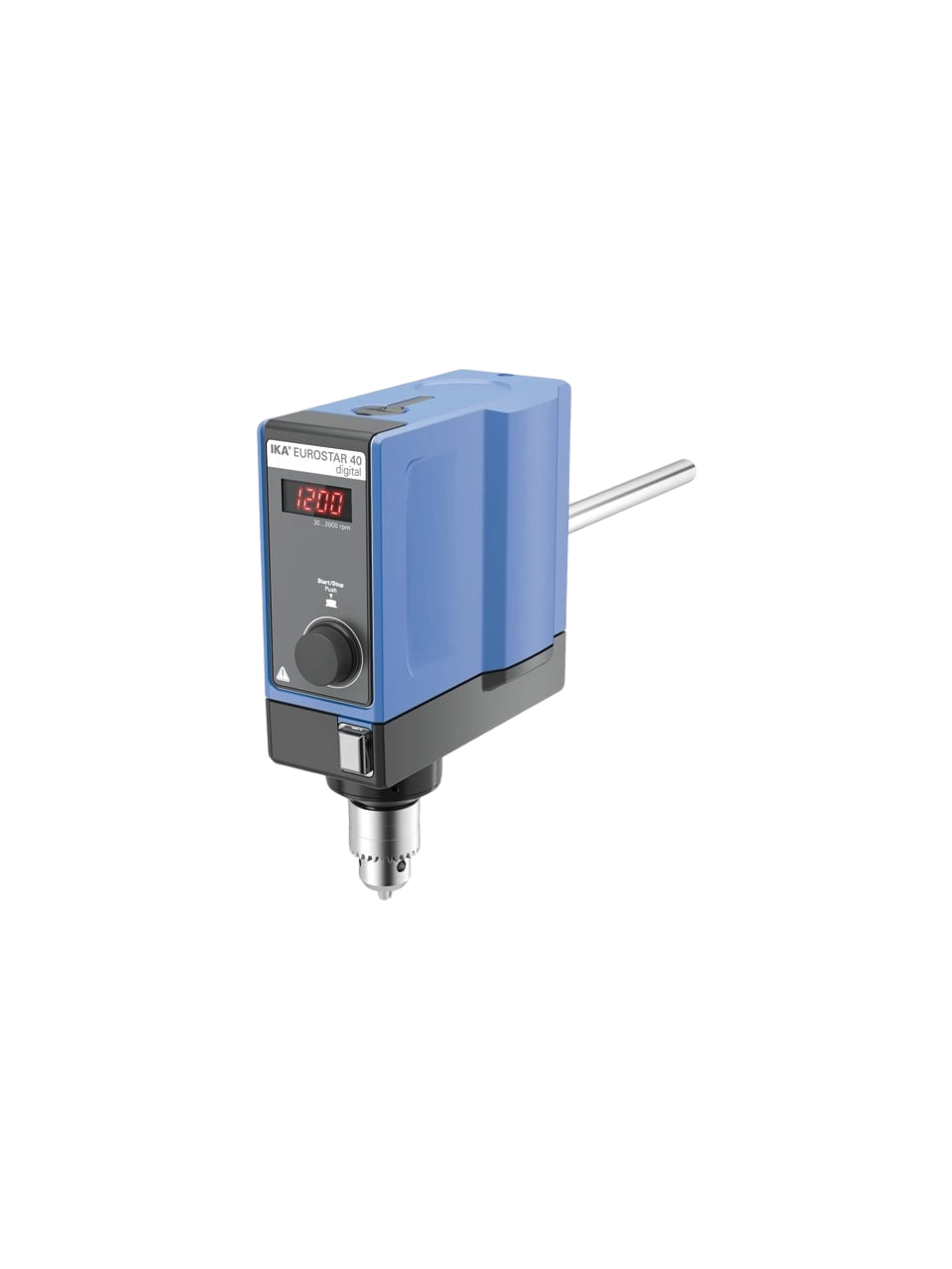 Mekanik Karıştırıcı, EUROSTAR 40 Digital, 0/30-2000 RPM, 25 L, 30000 mPas Maksimum Viskozite, 40 Ncm Tork, Zamanlayıcısız, LED Hız Göstergesi