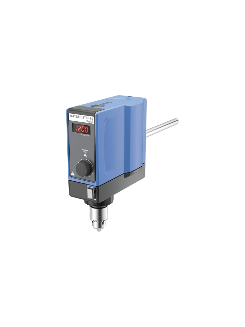 Mekanik Karıştırıcı, EUROSTAR 60 Digital, 0/30-2000 RPM, 40 L, 50000 mPas Maksimum Viskozite, 60 Ncm Tork, Zamanlayıcısız, LED Hız Göstergesi