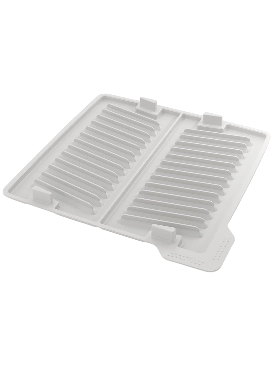 Tepsi, TB 1, IKA ROCKER 2D/3D Sallamalı Çalkalayıcılar İçin, 264,1 x 24 x 264,1 mm Ebatlar, 28 Adet 12 mm Çap ve 5 ml Hacimli Tüp Kapasitesi