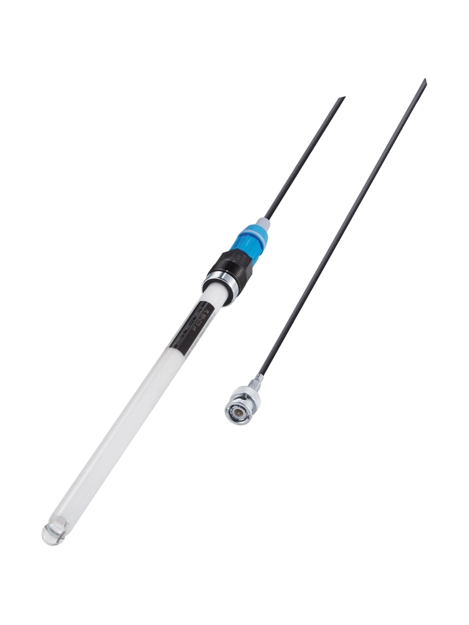 pH Elektrodu, LR 1000.64, IKA LR 1000 Control Reaktör Hazneleri ve RET Control-Visc/Visc White Manyetik Karıştırıcılar İçin, 0-14 pH, Sıcaklık Sensörlü (0/130°C), 12 x 225 mm Ebatlar