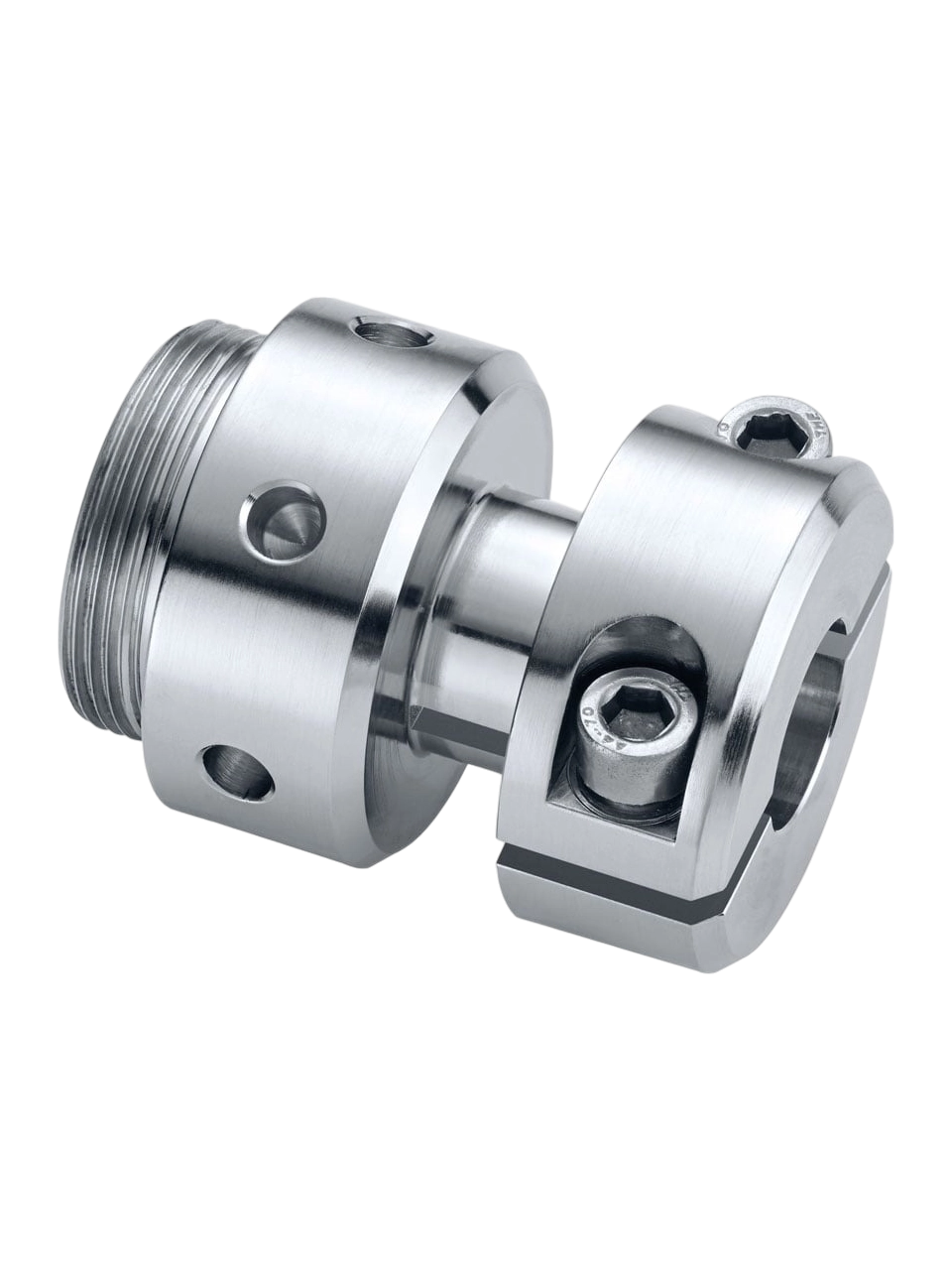 Shaft Receptacle, LR 1000.41, Stainless Steel (FKM Sealing), for the Installation of S 25 KV Series Mechanical Homogenizer Shafts on IKA LR 1000 Series Laboratory Reactors