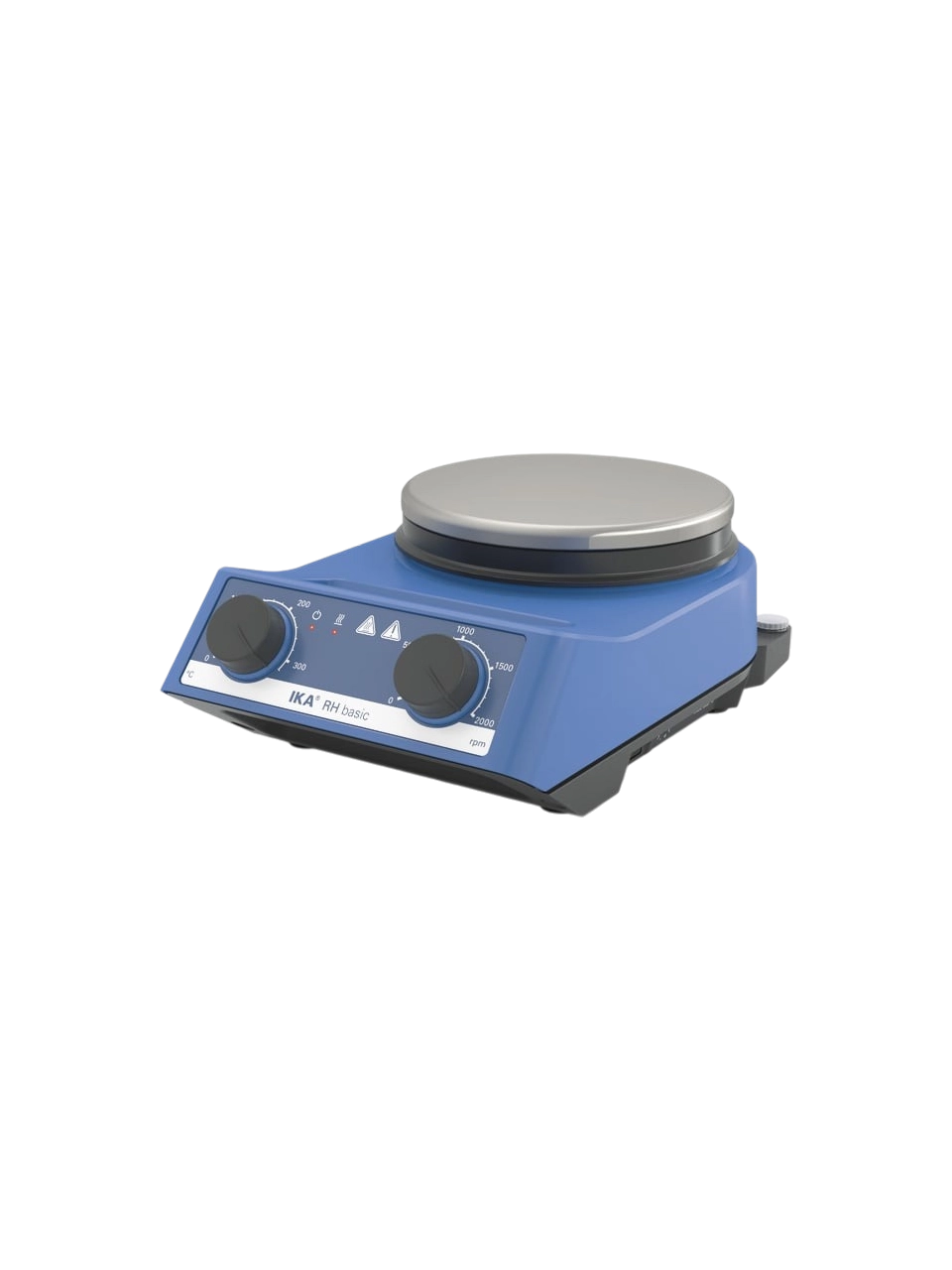 Manyetik Karıştırıcı, RH Basic, 135 mm Paslanmaz Çelik Plaka, 100-2000 RPM, Isıtıcılı (320°C), Tek Pozisyonlu, 15 L, Ekransız ve Zamanlayıcısız