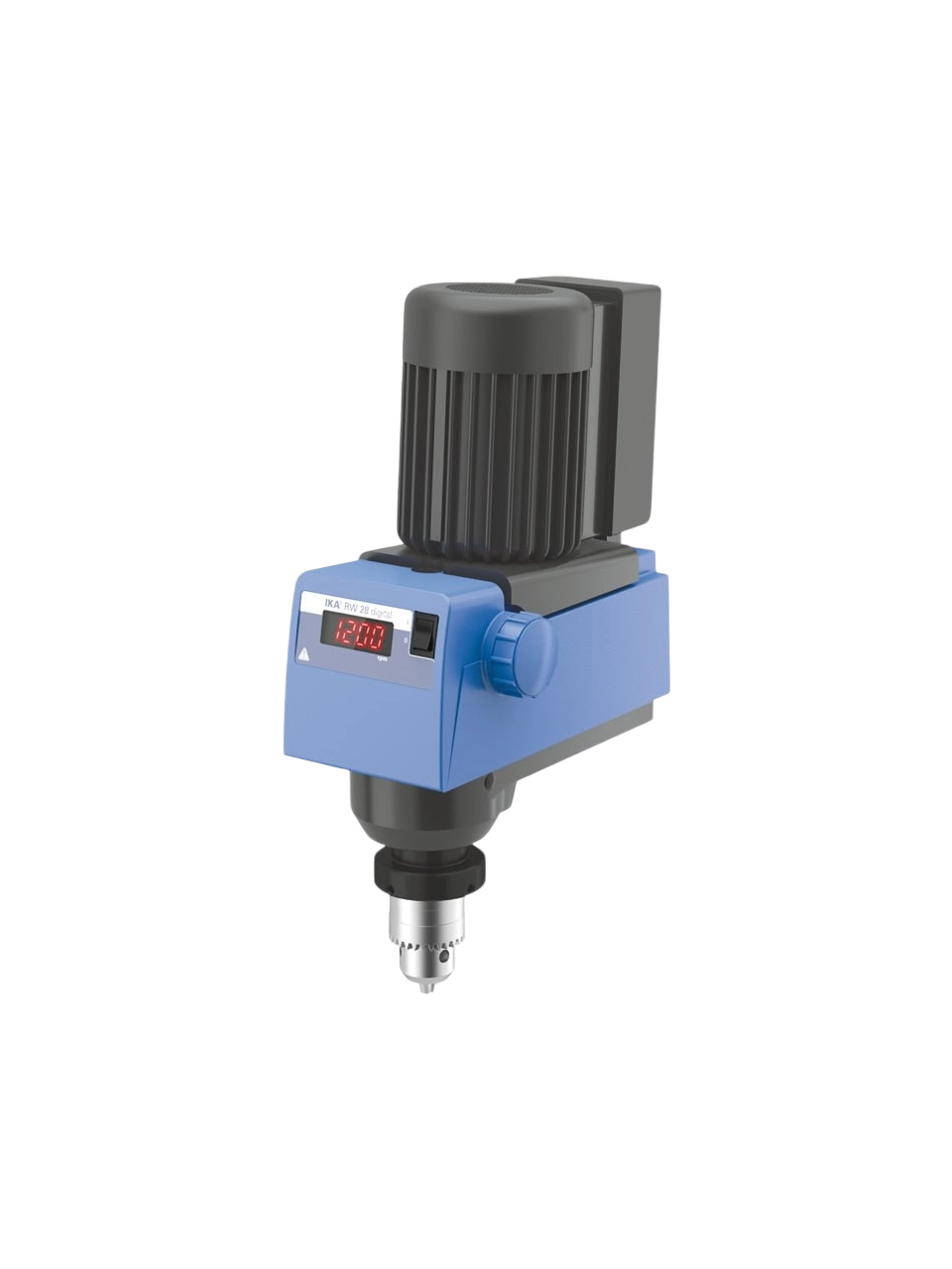 Mekanik Karıştırıcı, RW 28 Digital, 60-1400 RPM, 80 L, 50000 mPas Maksimum Viskozite, 900 Ncm Tork, Zamanlayıcısız, LED Hız Göstergesi