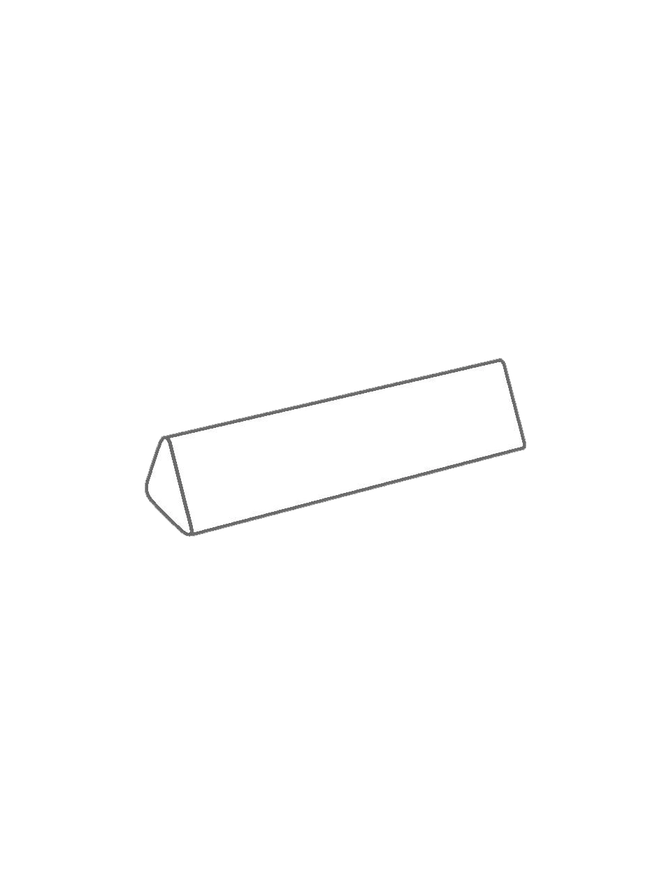 Manyetik Balık, TRIKA, PTFE Kaplı ALNICO Mıknatıs, Üçgen Form, Otoklavlanabilir, 25 x 8 mm Ebatlar, 5 adet/paket