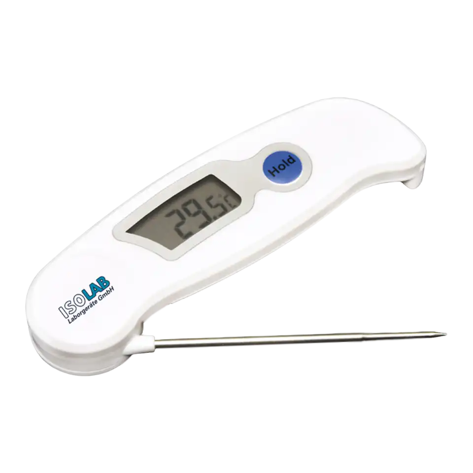 Termometre, Dijital, Kalem Tip, 180 Derece Katlanabilir 8,5 cm Saplama Problu, 15 x 30 mm LCD Ekran (-50+250°C)