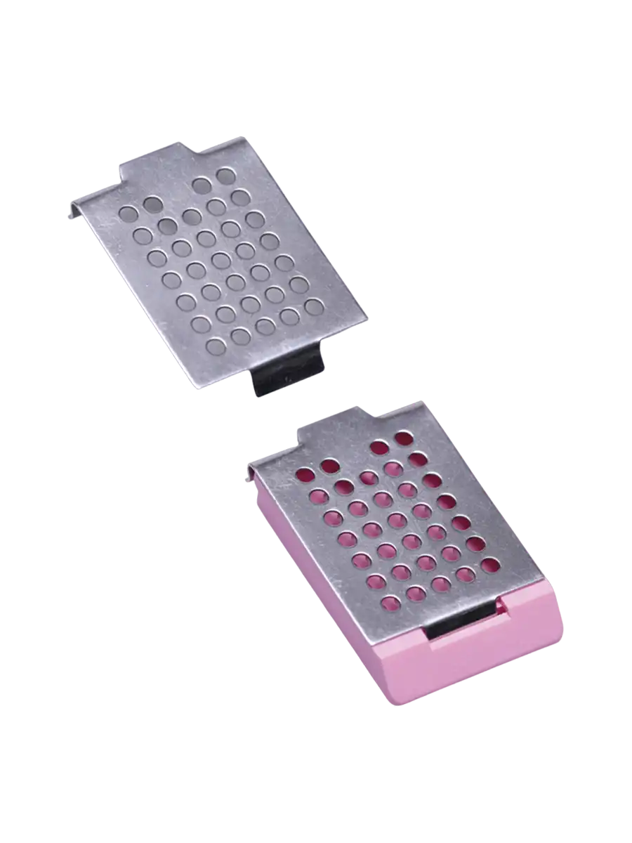 Embedding Cassette Lids, Stainless Steel, Perforated Surface, 5 pcs/pack