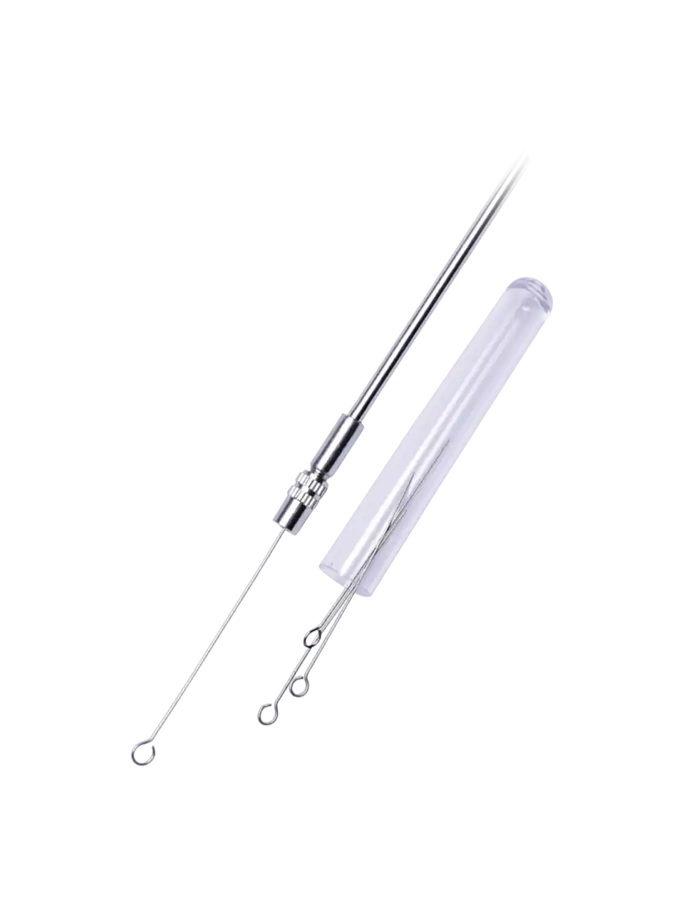 Inoculation Loop, Stainless Steel, Ring End, Thermal Resistance up to 1200°C, 50 mm Length, 10 pcs/pack