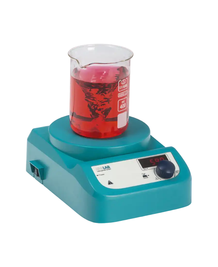 Magnetic Stirrer, W/O Hot Plate, 3 L Stirring Capacity, 100-1500 RPM, LED Display