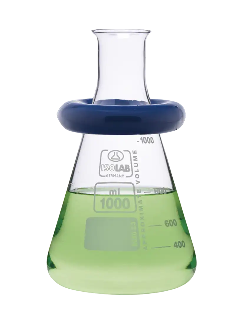 Stabilizing Ring, Vinyl Coated, for 100 ml-500 ml Erlenmeyers and Flasks, 48 mm Internal Diameter, 85 mm External Diameter