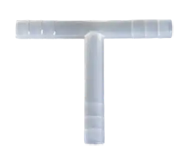Tube Connector, P.P, T Form, 3 Ends with 6 mm External Diameter