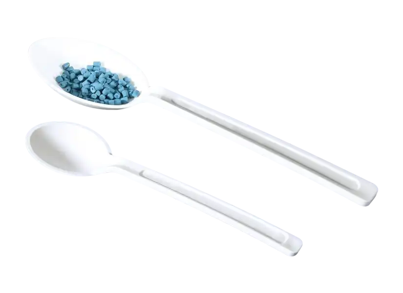 Spoon, P.S, Sterile, 22 x 36 mm Spoon Dimensions, 54 mm Handle Length, 2,5 ml Volume